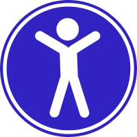 Accessibility Blue logo