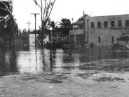 1947 - Miami Springs Pharmacy after the Flood of 1947 caused by Hurricane VI 