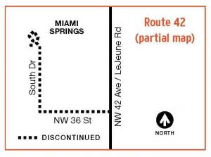 discontinued route