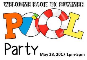 pool party banner