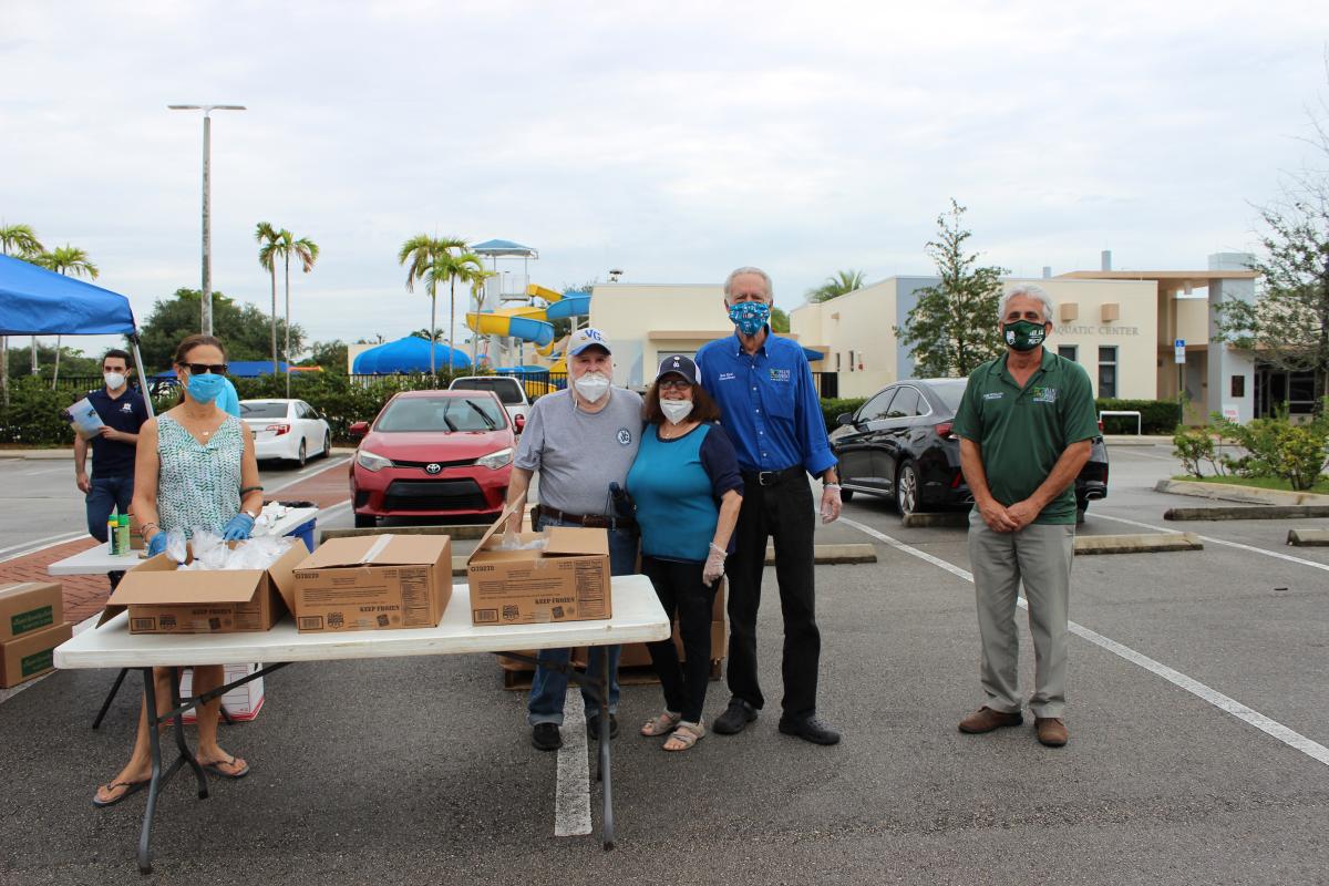 The City of Miami Springs Thanks Rep. Avila, Farm Share, and the Village of Virginia Gardens for a Successful Food Distribution 