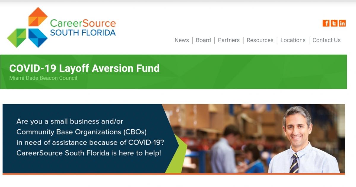 CareerSource South Florida Offers Grants up to $10,000 to Small Businesses and Community-Based Organizations