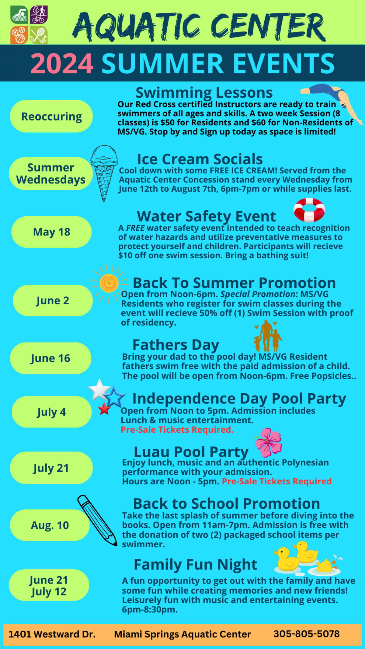 Summer Events (2024)