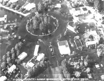 Flood in Miami Springs 1950s